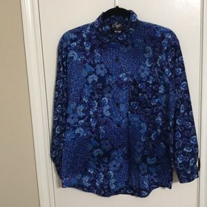 CAFE LA VIE VINTAGE 90'S BUTTON DOWN SHIRT